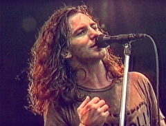 Eddie Vedder - Pinkpop Festival 1992 | Eddie vedder, Pearl jam ...