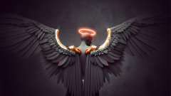 Dark Angel (angel wings digital ) (Condor)