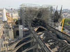 Cathédrale Notre-Dame de Paris (notre dame cathedral before after) (Notre-Dame fire)