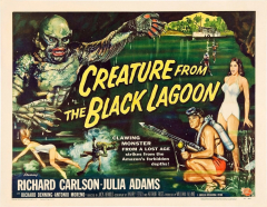 Creature From The Black Lagoon Movie Vintage Horror