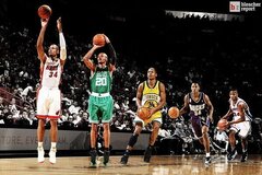 NBA DUNK BLOCK STAR - Ray Allen USA Classic Basketball