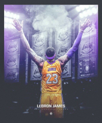 Lebron James - LBJ La Lakers NBA MVP Basketball