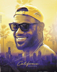 Lebron James - LBJ La Lakers NBA MVP Basketball