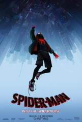 Spider-man Into the Spider Verse Only in the Big Screen Double Sided Original Movie