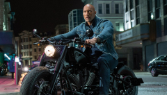 dwayne johnson motorcycle (Fast & Furious Presents: Hobbs & Shaw) (Dwayne Johnson)
