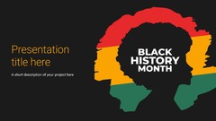 Black History Juneteenth Powerpoint Template – MasterBundles