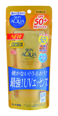 New Rohto Skin Aqua Super Moisture Essence Sunscreen SPF50+ PA+++ 80g F/S (Skin Aqua UV Super Moisture Essence Gold SPF50+/ PA++++ 80g)