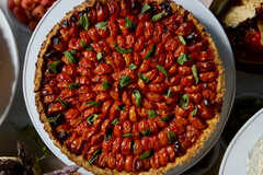 Cherry tomato tart (Tart)