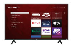 TCL 43" Class 4-Series UHD HDR Smart Roku TV (TCL 3-Series S331)