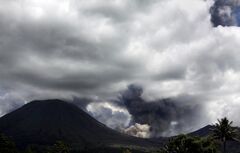 Volcano spews ash, lava in northeast Indonesia | CNN