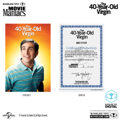 McFarlane Toys McFarlane The 40 Year Old Virgin Movie Maniacs Andy Stitzer Posed Figure