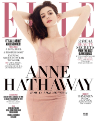 Anne Hathaway ELLE April 2017 Cover Story - Anne Hathaway Interview