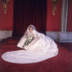 Princess Diana's wedding dress to go on display after William and ...