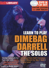 Learn to Play Dimebag Darrell - The Solos by Dimebag Darrell (Dimebag Darrell)