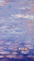 Water Lilies (Monet Water Lilies Lilac Shade)