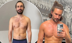 Joe Wicks shows off his hunky body transformation | Daily Mail Online