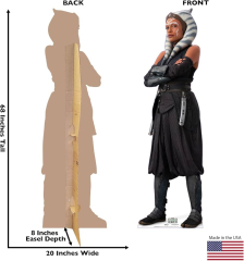 Cardboard People Ahsoka Tano Lifesize Cardboard Cutout - Lucas ...