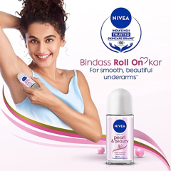 Nivea Pearl Beauty Roll On Deodorant (Nivea Deodorant Roll-On)