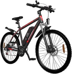 SAMEBIKE 26 Electric Mountain Bike (SAMEBIKE SAMEBIKE SY26-FT 10Ah 36V 350W 26 Electric Bike 70-80km Mileage Max Load 150kg Dual Dics Brake)