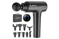 Massage Gun Deep Tissue,Percussion Back Massager Gun for Athletes (Elefor Massage Gun)