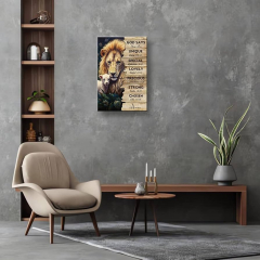 Lion And Lamb Christian Inspirational Quotes Bible Verses Lion God Says You Are Office al (Lion And Lioness s I Choose To Live Motivational Quotes Vintage Lion Inspirational Poem Picture work)