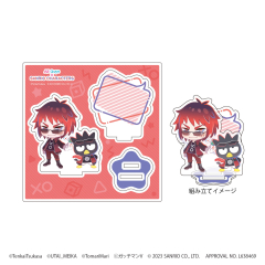 03. Tsukasa Tenkai × Bad Badtz-maru Acrylic Stand Plate "Virtual r All Guys× Sanrio Character Connectors