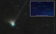 Stargazers will have a chance to see a new comet at the end of ...