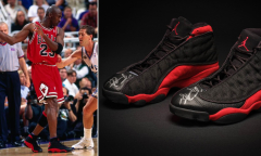 Michael Jordan's 1998 NBA Finals Sneakers (Nike Air Jordan XIII)