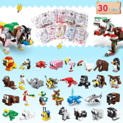 BRICHBROW Animals Building Blocks for Kids Party Favors for Kids,Gifts Kids Prizes (HOGOKIDS Animals Building Blocks)