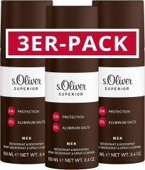 S.OLIVER SUPERIOR 2.5 DEODORANT STICK FOR MEN (S.OLIVER SUPERIOR EAU DE TOILETTE SPRAY FOR MEN)