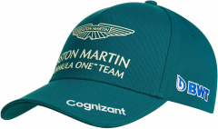 Men's Aston Martin Cognizant F1 2022 Sebastian Vettel Team Hat (Women's Aston Martin Racing Aston Martin Cognizant F1 2021 Sebastian Vettel Driver Hat)