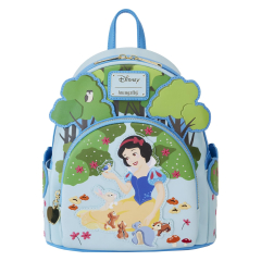 Amazon: Loungefly Disney Snow White Forest Scene Mini-Backpack ...