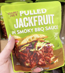 Trader Joe's Pulled Jackfruit in Smoky BBQ Sauce