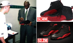 Michael Jordan's sneakers from 1998 'Last Dance' NBA Finals sell ...