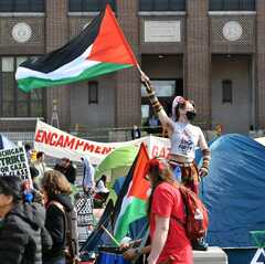 Students set up pro-Palestinian encampment, demand UM to divest ...