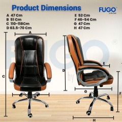 FUGO by Nice Goods Ergonomic Executive High Back Office Chair Desk Office Chair