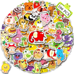 Amazon: WAKEMOODEI 200PCS Cute Animal Stickers for Kids ...