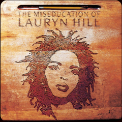 The Miseducation of Lauryn Hill ("The Miseducation of Lauryn Hill" by Lauryn Hill Soundwave Zion Gradient / 16" x 20" Frame) (Doo Wop (That Thing))