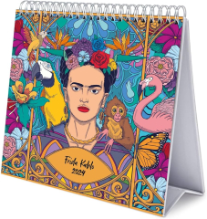 Desktop Calendar Erik Frida Kahlo cm (Calendario Frida Kahlo 2024)