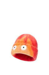 Loewe Men's x Howl's Moving Castle Calcifer Reversible Beanie - Red - Hats (Calcifer)