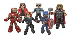 Marvel Avengers Age of Ultron Hawkeye and Ultron Minimates Action Figures 2 Pack (Avengers Marvel Minimates Commenorative Collection Gift Set)