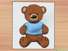 4 Ways to Draw a Teddy Bear - wikiHow