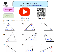 Angles In A Triangle Worksheet - Onlineworksheet.my.id