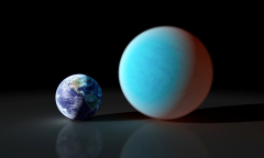 A Planet Near The Gap Between Super Earths And Sub Neptunes
