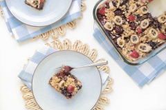 Baked Berry Oatmeal Bars: Easy Breakfast Meal Prep Recipe