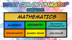 What Color is Math?—Answer — Mashup Math