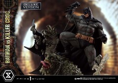 Batman Statue Ultimate Premium Masterline Series Batman Versus Killer Croc Deluxe Version 71 cm P1SUPMDC-07DX (Batman vs. Killer Croc (Deluxe Version))