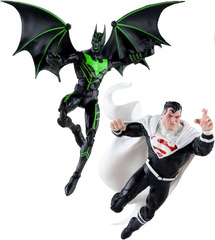 McFarlane Toys DC Multiverse Batman Beyond vs Justice Lord Superman Action Figure 2-Pack (DC Multiverse Batman Beyond Action Figure)