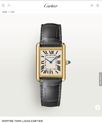 Cartier Tank Louis Cartier (Ladies Tank Louis Cartier WGTA0010 Watch)