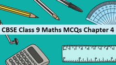 MCQ Class 9 Maths Chapter 4 Linear Equations in Two Variables ...